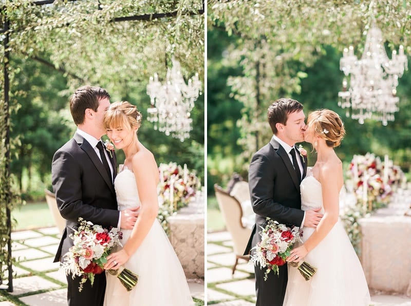styled bride and groom shoot