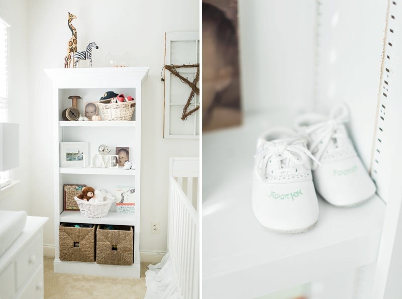 raleigh nc all white nursery bookcase photo