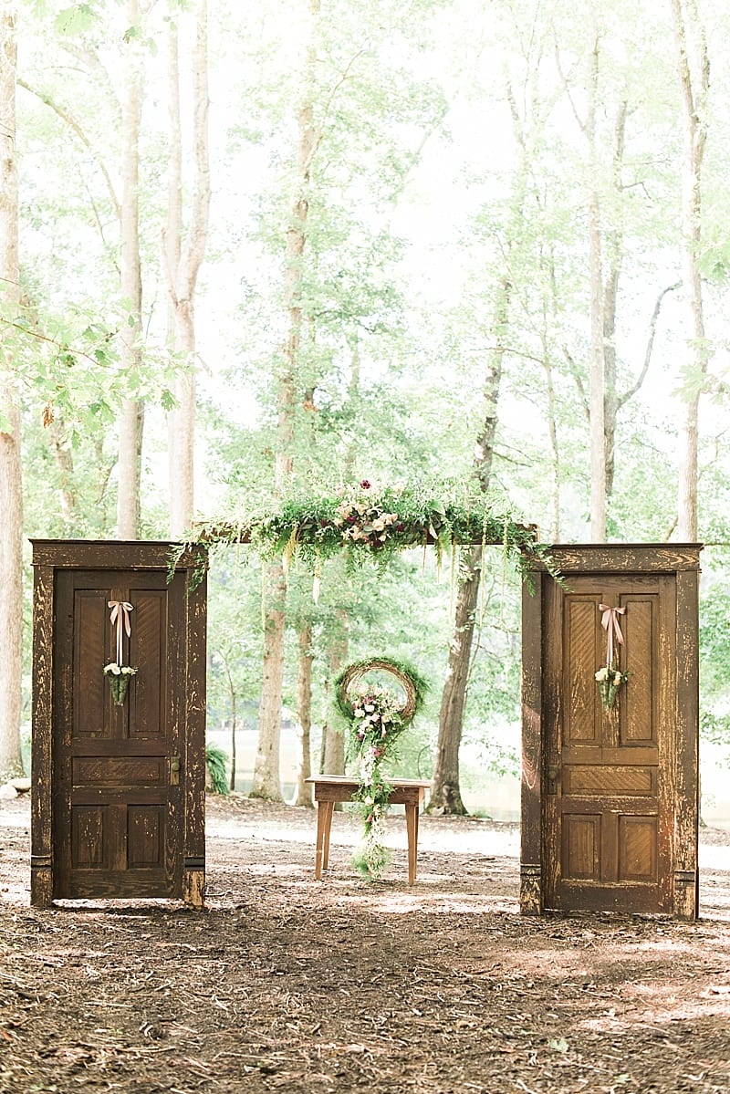 chapel in the woods ceremony photo