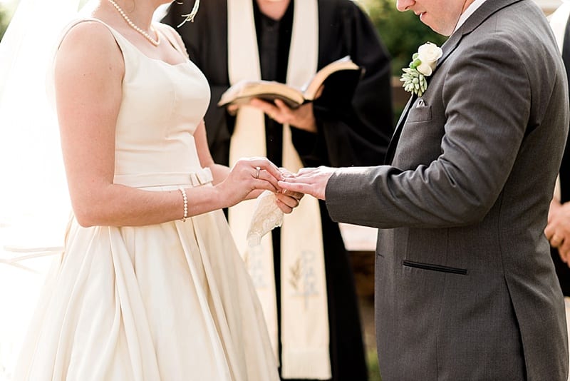 crest pavilion wedding ceremony photo