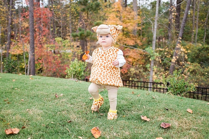 toddler giraffe costume photo