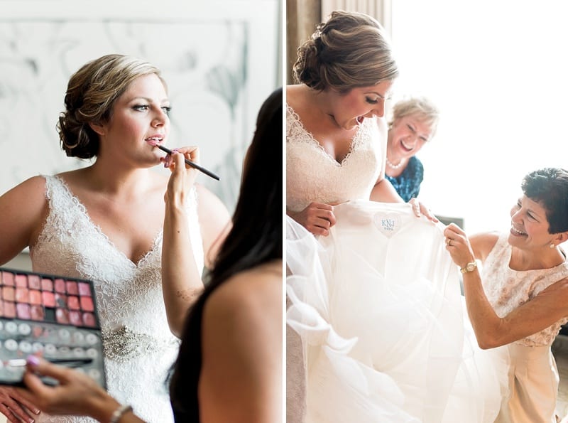 proximity hotel bride putting on her makeup photo