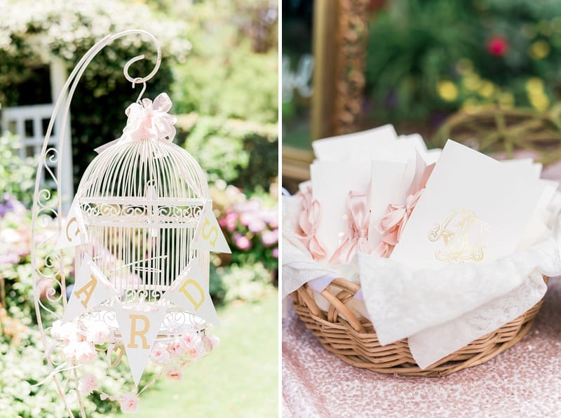 wedding cards bird cage photo