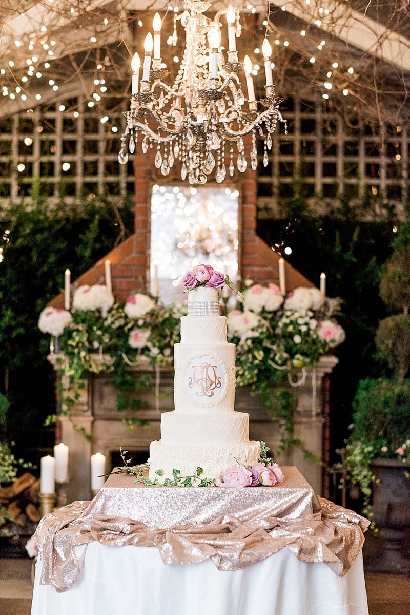 five tier wedding cake photo
