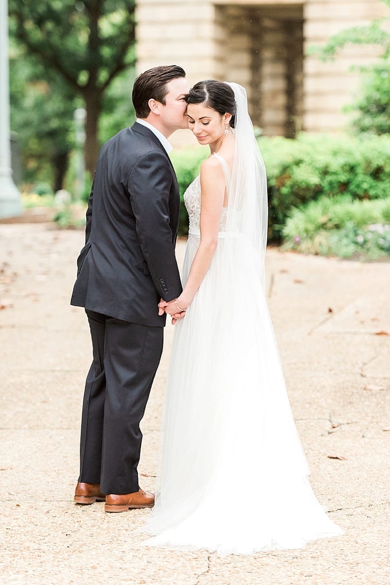 raleigh nc bride and groom holding hands photo