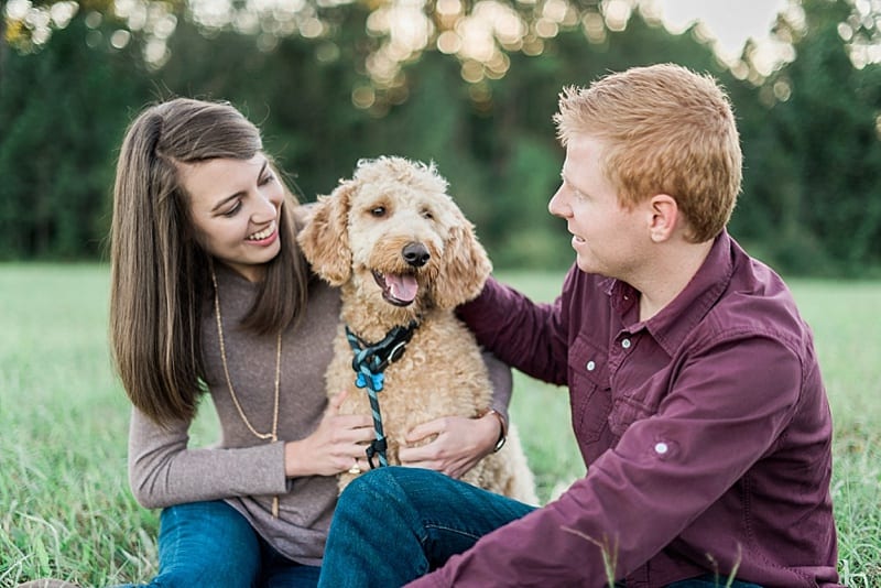 raleigh nc family photos with dog photo