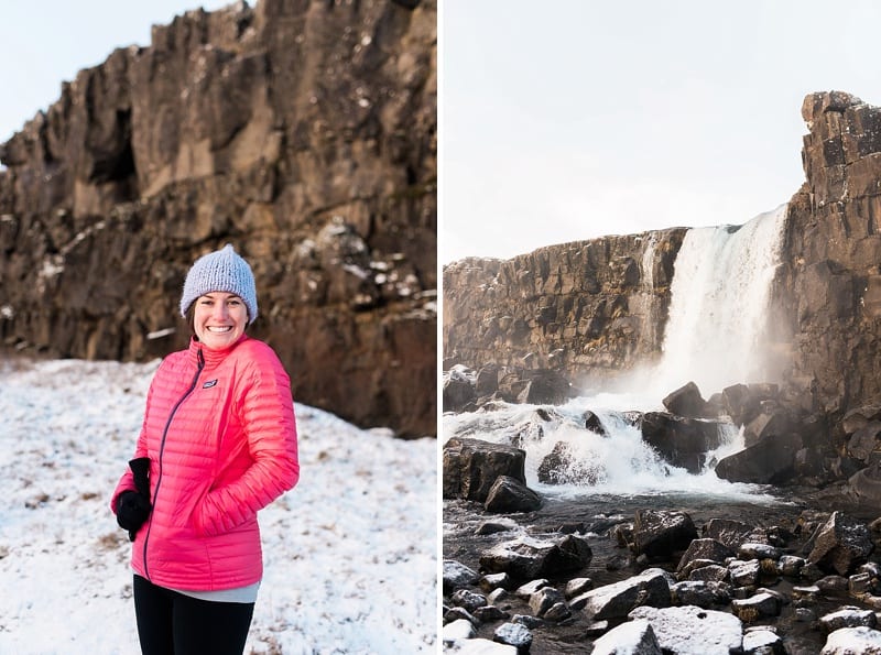 exploring iceland's waterfalls at pingvellir photo