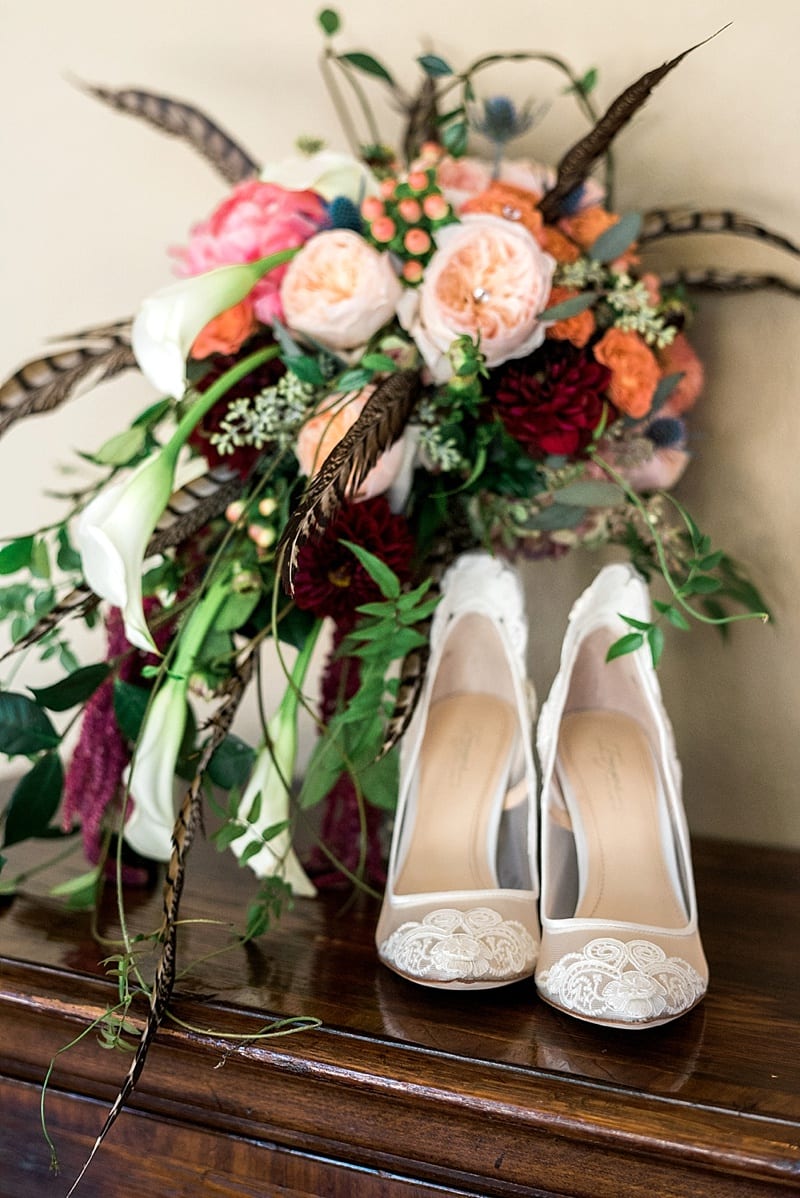 Vince Camuto wedding shoes photo
