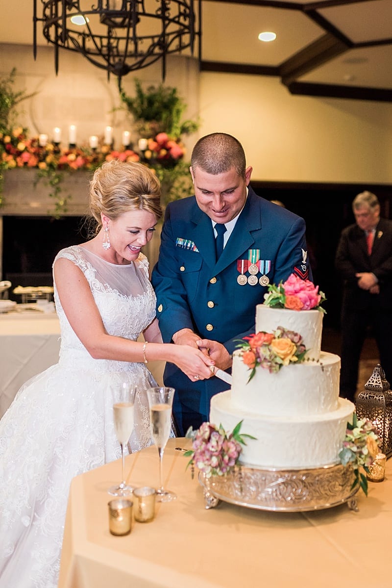 bfcc cake cutting wedding photo
