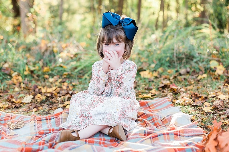 wake forest toddler girl laughing photo
