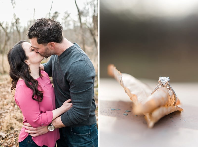 raleigh fine art engagement ring photo