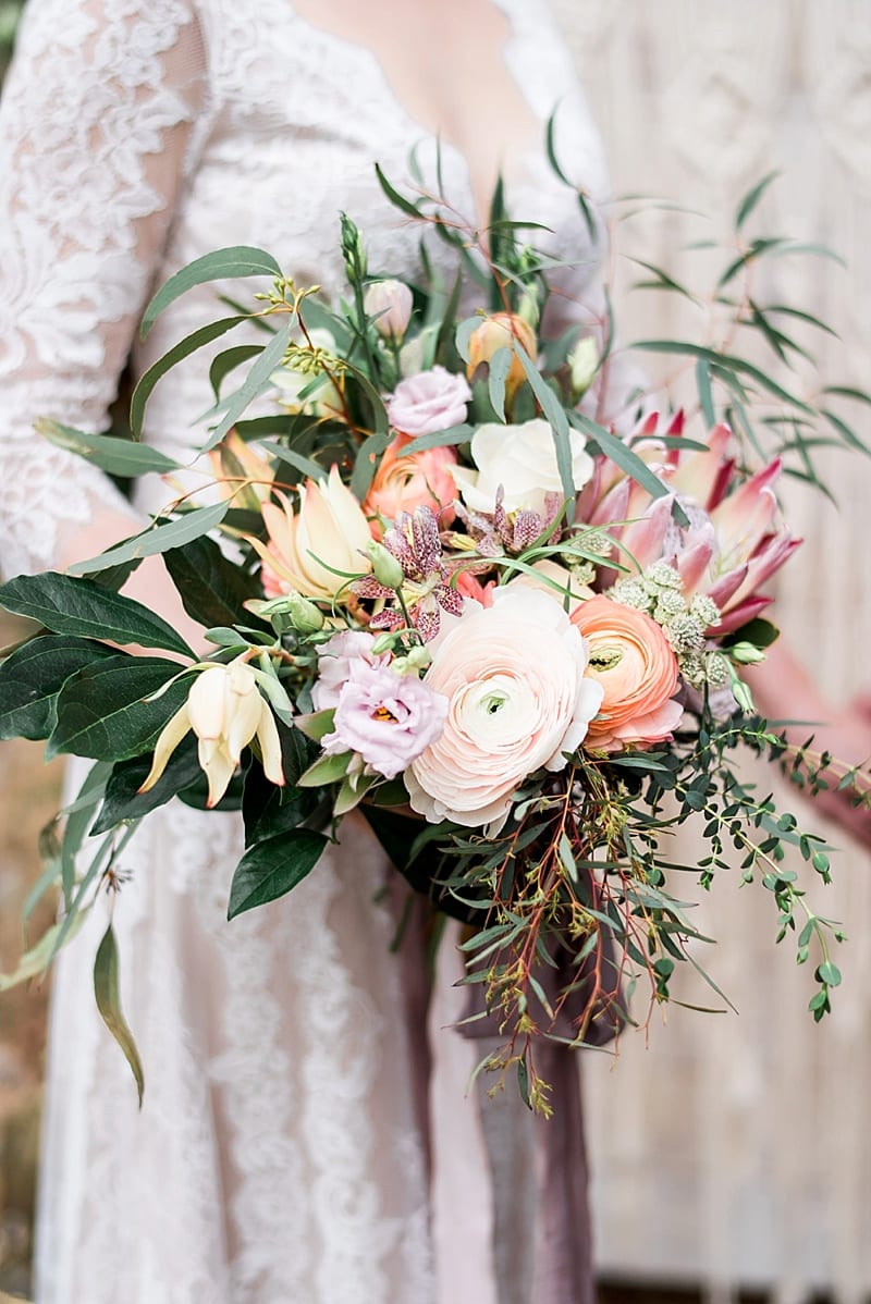 bowerbird flowers and apothecary bridal bouquet photo