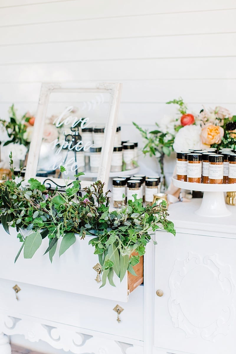 spices wedding favors photo