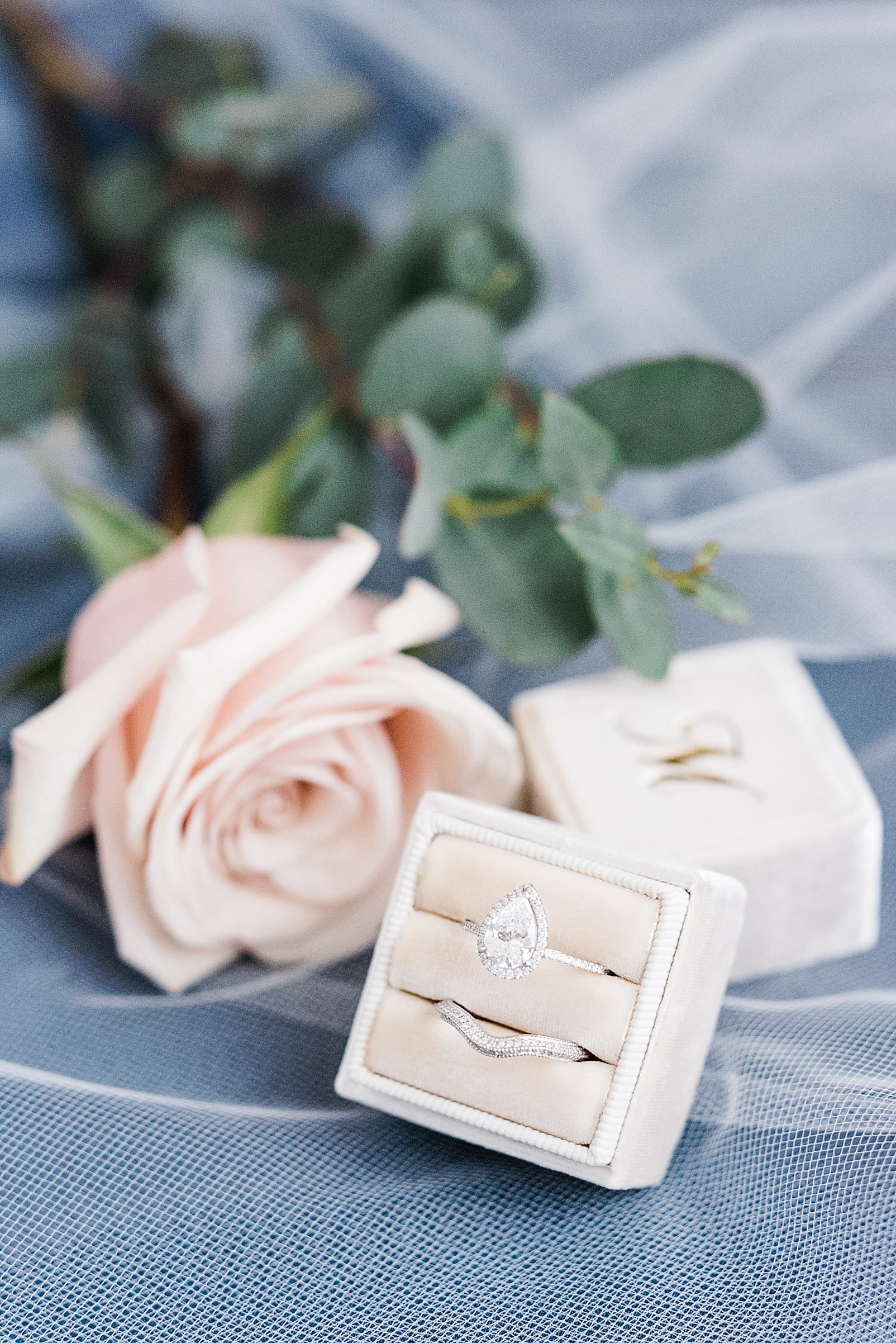 virginia wedding photography engagement ring pear shaped diamond mrs box photo