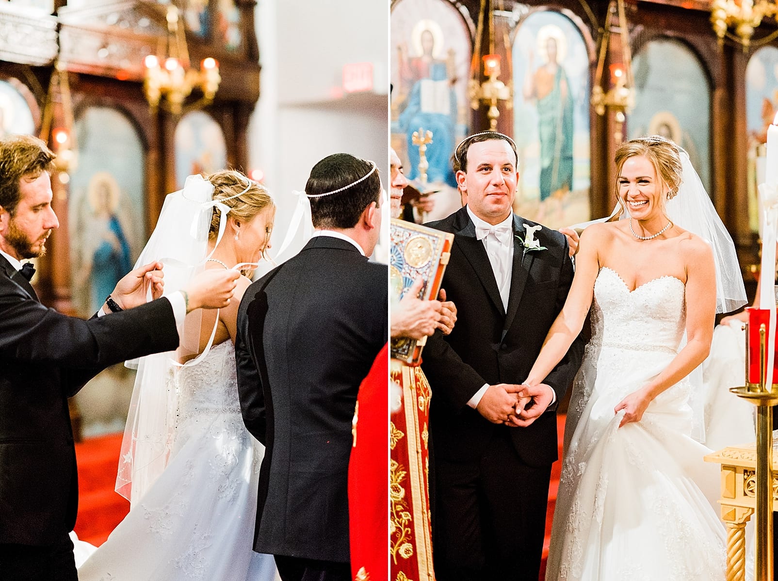 raleigh north carolina wedding photographer greek orthodox wedding ceremony photo