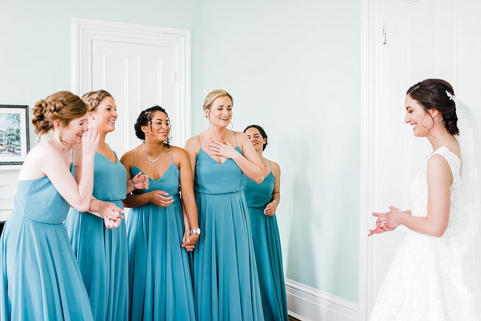 raleigh wedding photographer merrimon wynne wedding photographer steel blue bridesmaid dresses light blue bridesmaid dresses photo