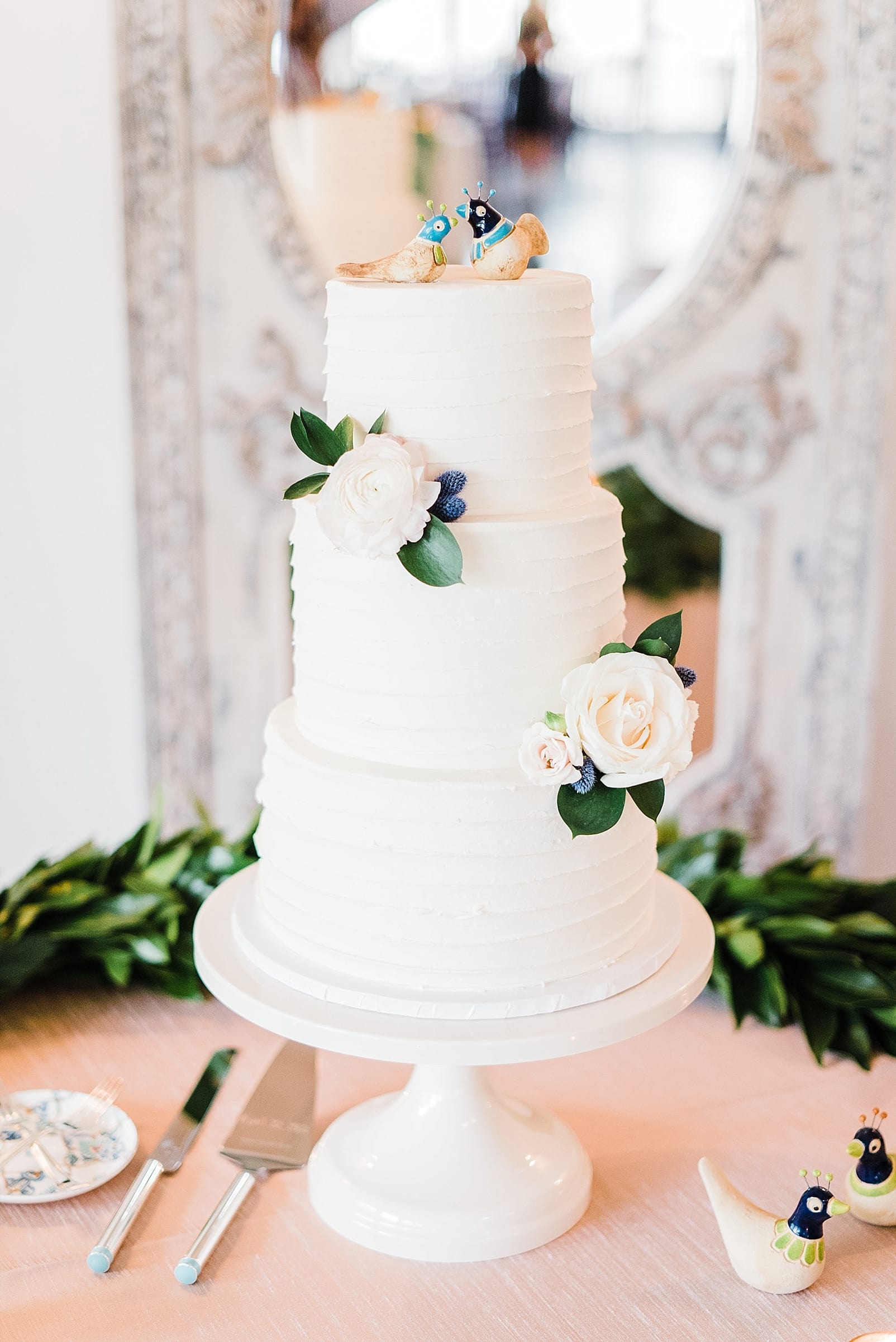 merrimon wynne wedding photographer simple white wedding cake inspiration photo