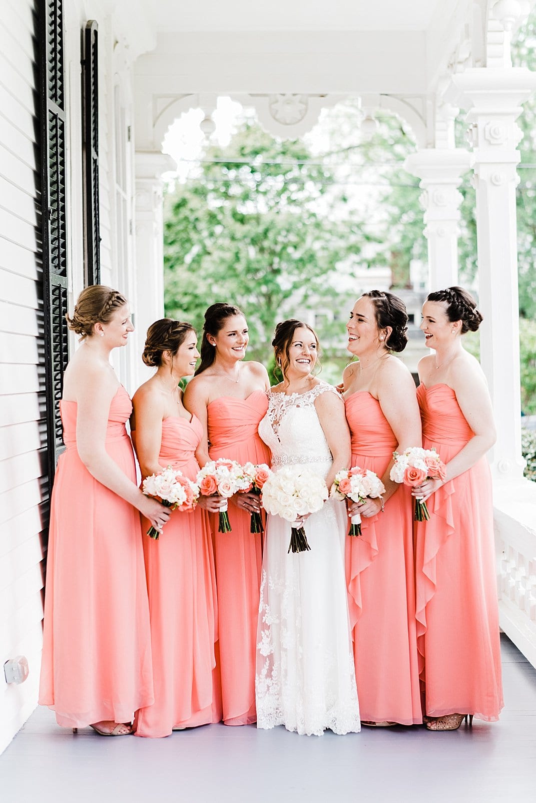 raleigh, nc bridal party photo
