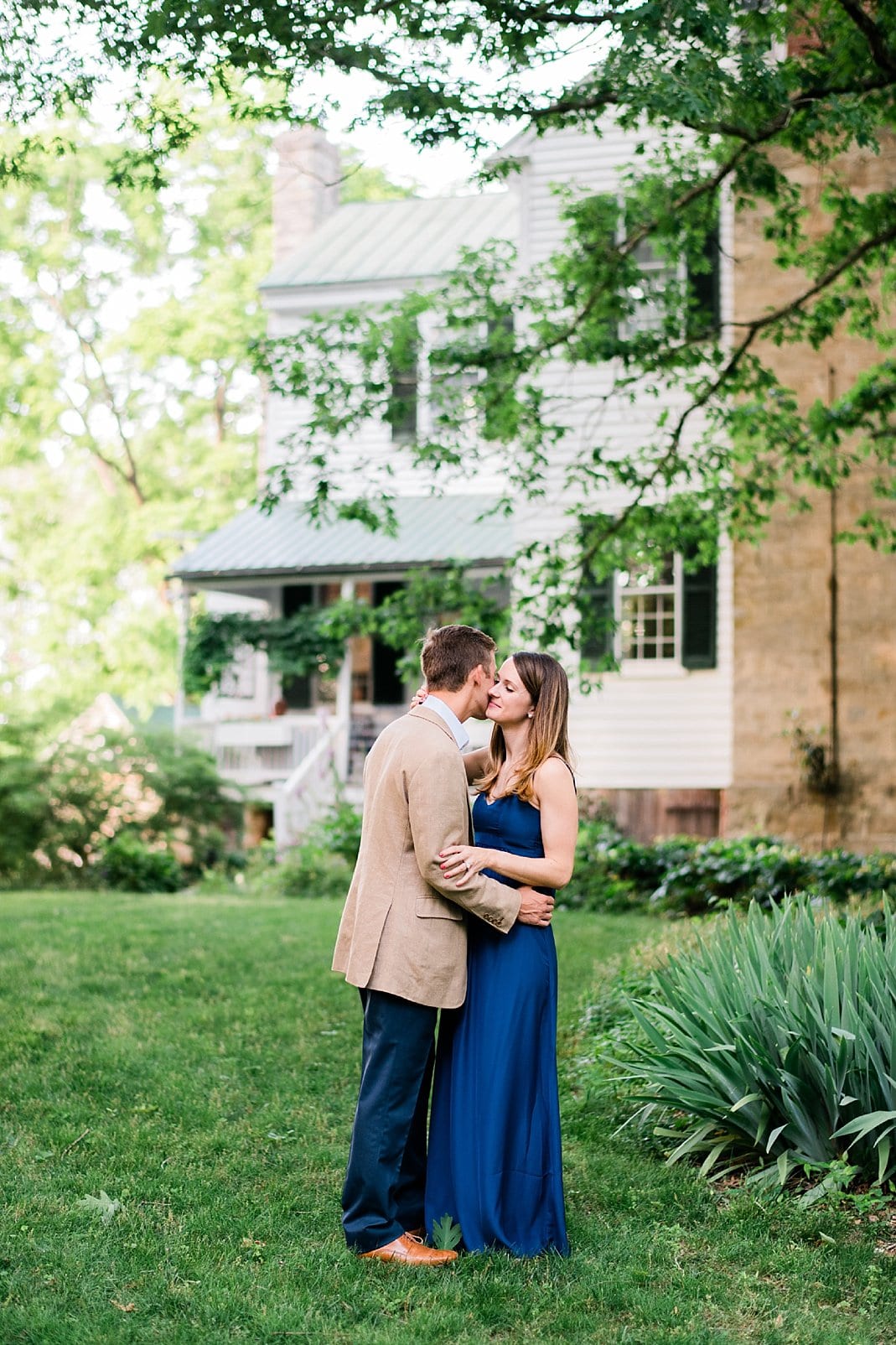 Southern Living home engagement session photo