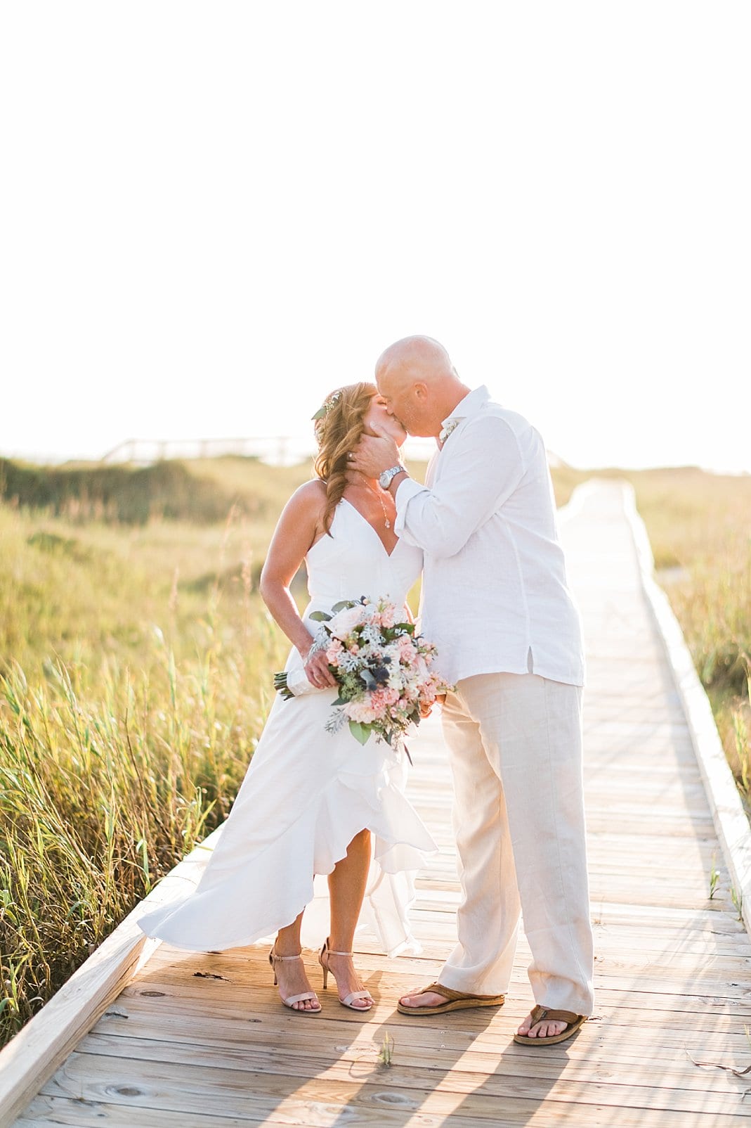 Sunset Beach NC Wedding Photographer • Film Photography