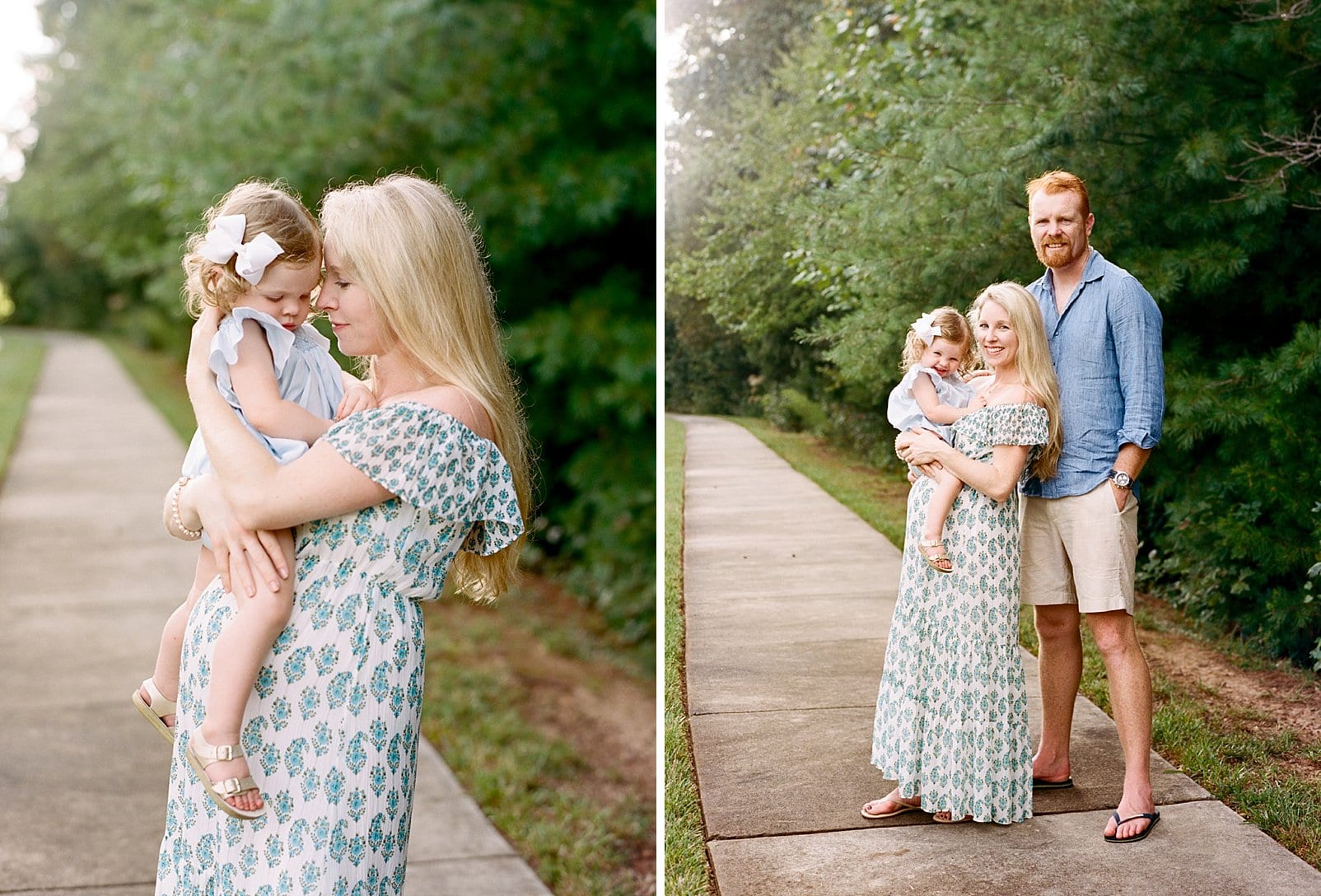 asheville, nc maternity session with the family photo