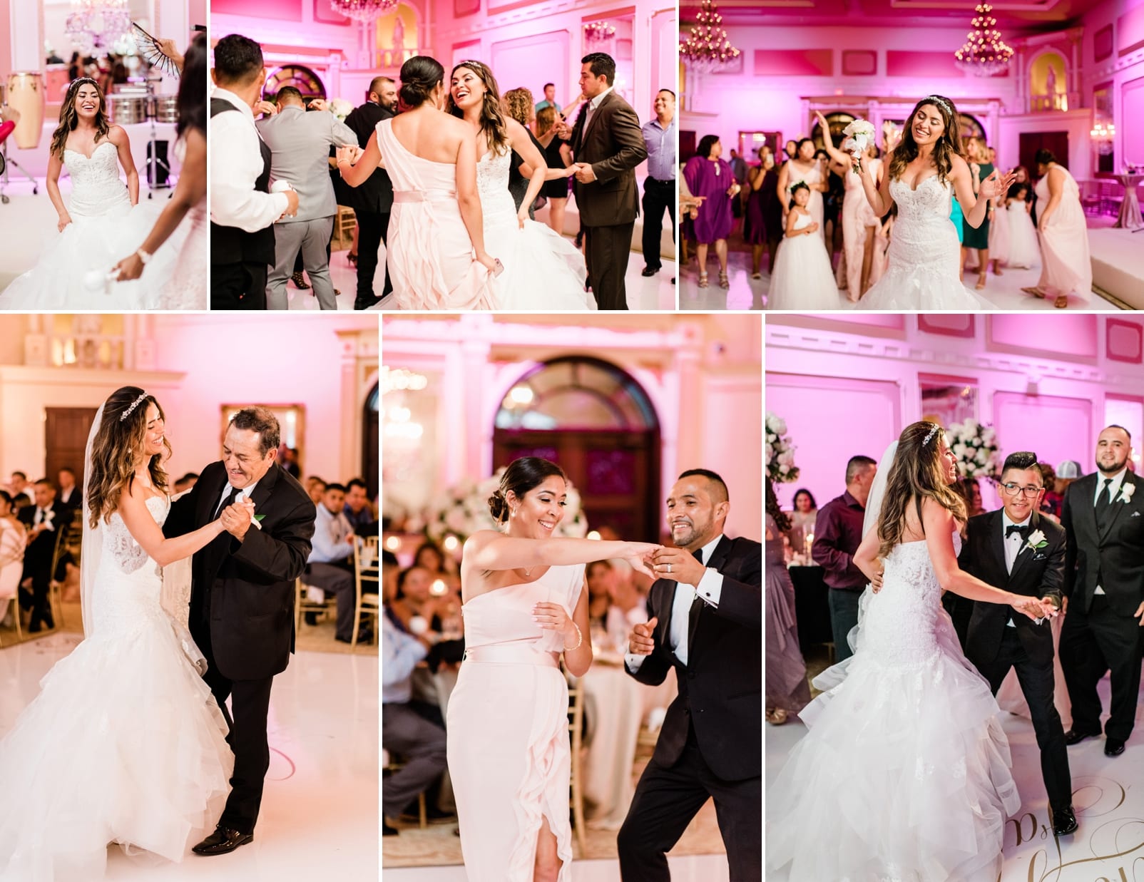 Grand Marquise Ballroom wedding reception dancing photo