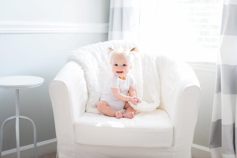 Pigtails, smiles and sitting up. The adventures of our 6 month old daughter in Raleigh, NC.