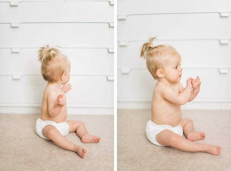 Raleigh, NC wedding photographers' baby daugther turns 9 months old!