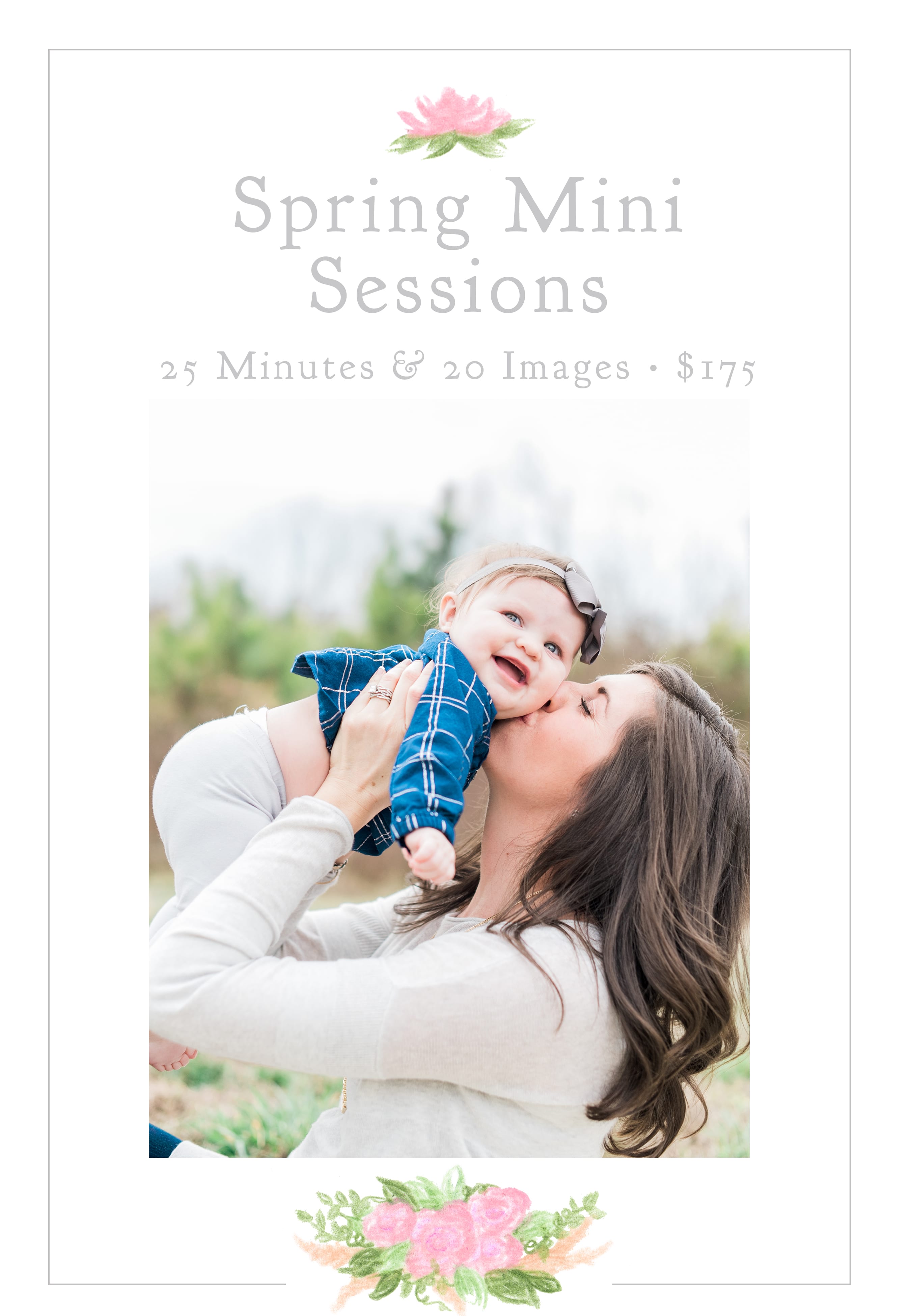 Family mini sessions in Wake Forest Photo